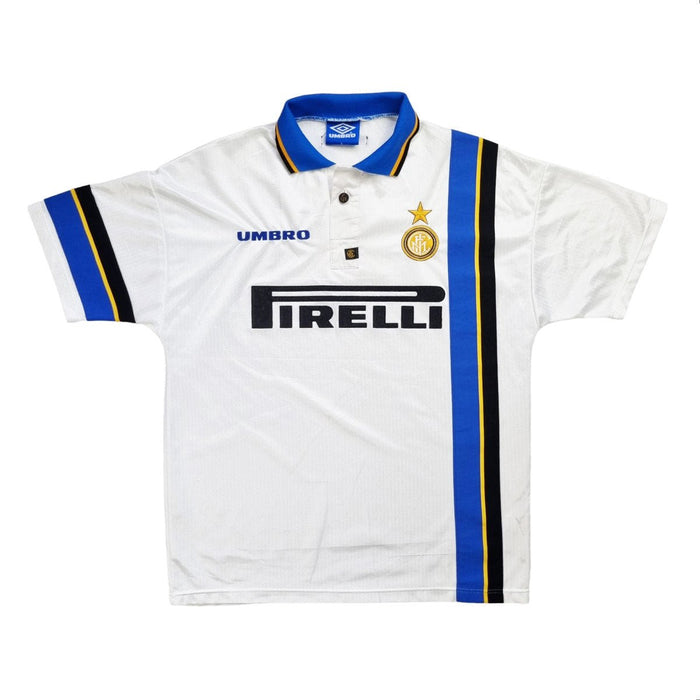 1997/98 Inter Milan Away Football Shirt (L) Umbro - Football Finery - FF202634