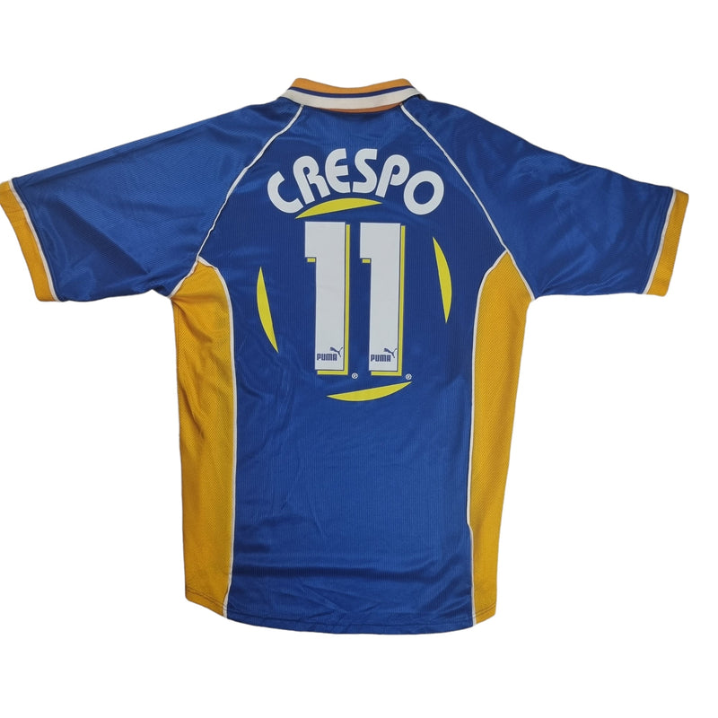 1997/98 Parma Away Football Shirt (XL) Puma #11 Crespo - Football Finery - FF202588