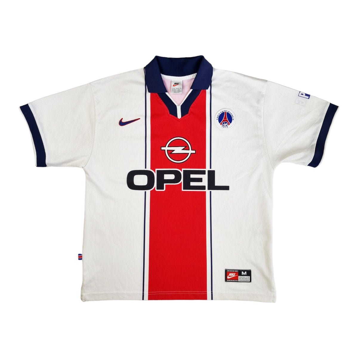 1997/98 PSG Away Football Shirt (M) Nike - Football Finery - FF202623