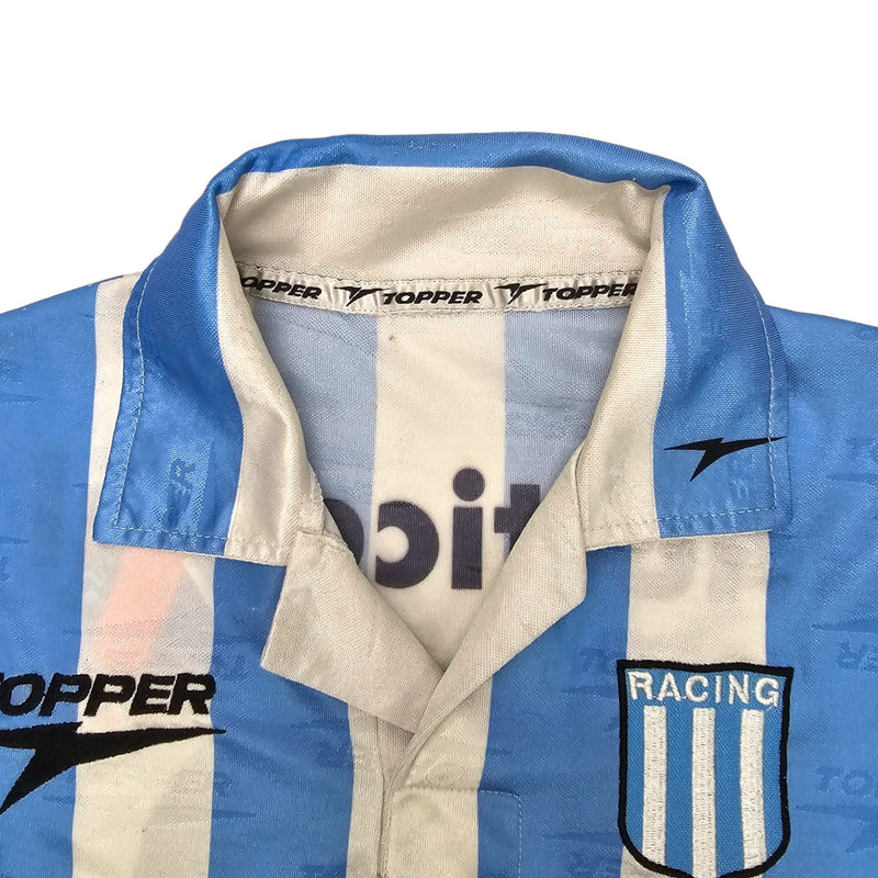 1997/98 Racing Club Home Football Shirt (L) Topper #2 - Football Finery - FF203949