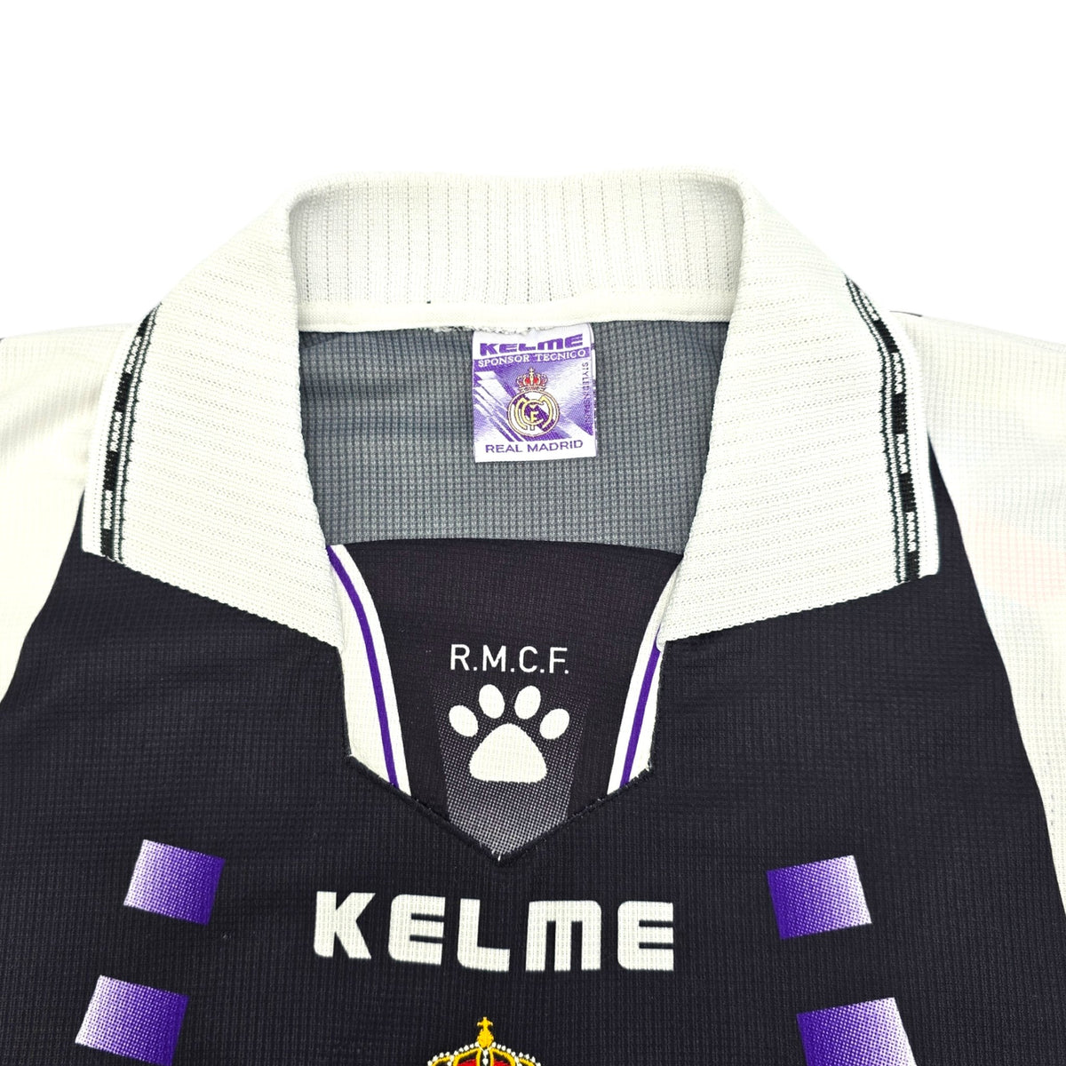 1997/98 Real Madrid Third Football Shirt (M) Kelme #10 Seedorf - Football Finery - FF204212