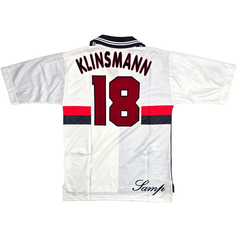 1997/98 Sampdoria Special Football Shirt (M) Asics #18 Klinsmann - Football Finery - FF204125