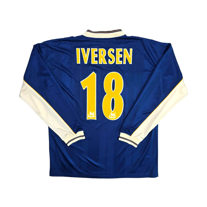 1997/98 Tottenham Hotspur Away Football Shirt (L) Pony #18 Iversen (BNWTs) - Football Finery - FF204079