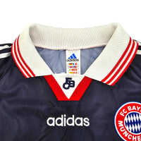 1997/99 Bayern Munich Away Football Shirt (XL) Adidas #10 Matthaus - Football Finery - FF204281