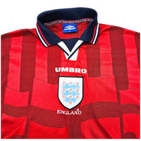 1997/99 England Away Football Shirt (XL) Umbro - Football Finery - FF203262