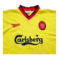 1997/99 Liverpool Away Football Shirt (S) Reebok - Football Finery - FF203103