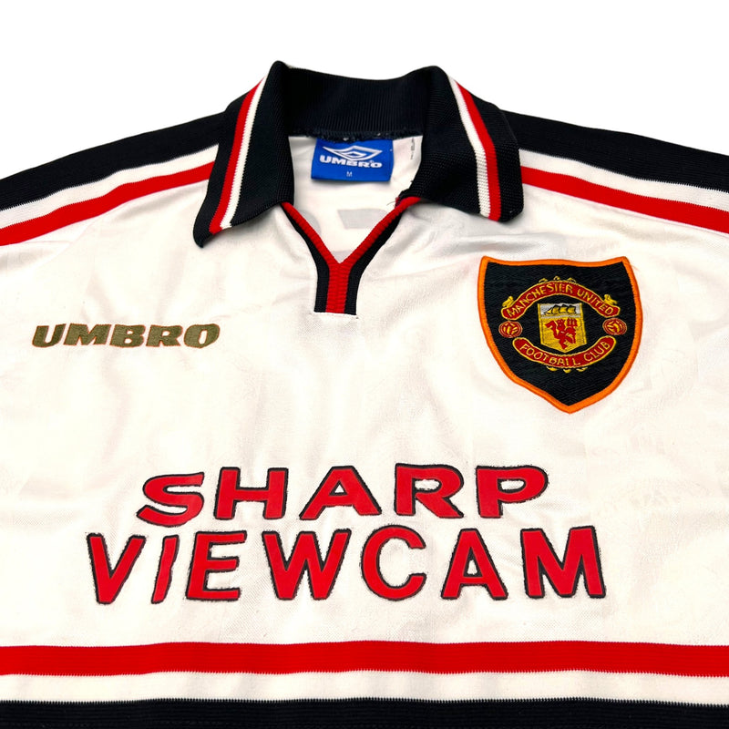 1997/99 Manchester United Away Football Shirt (L) Umbro # 11 Giggs - Football Finery - FF202615