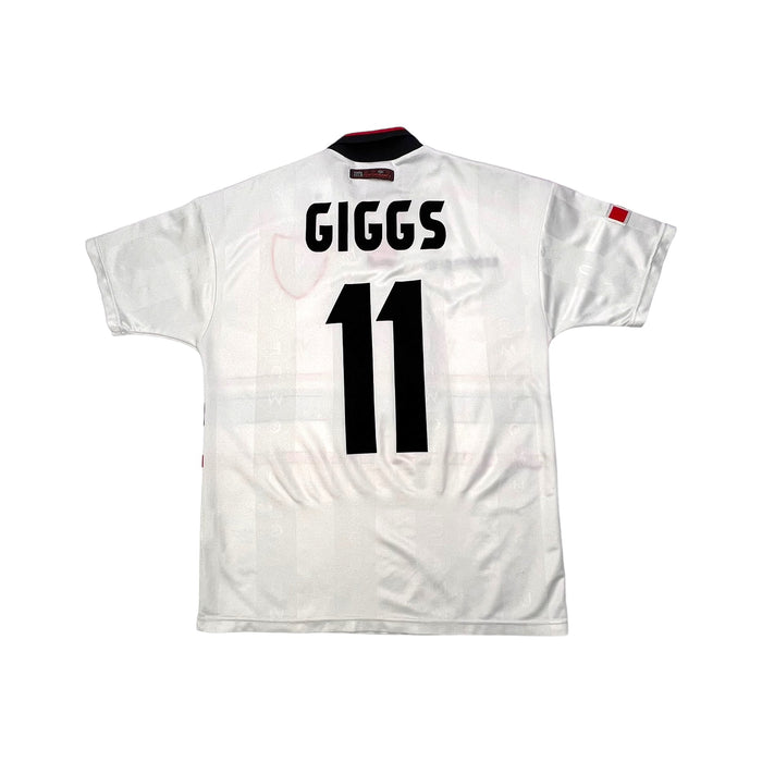 1997/99 Manchester United Away Football Shirt (L) Umbro # 11 Giggs - Football Finery - FF202615