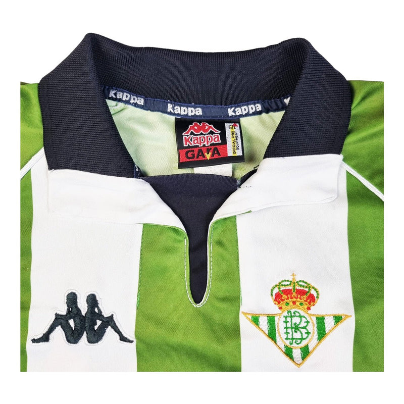 1997/99 Real Betis Home Football Shirt (M) Kappa #19 Denilson - Football Finery - FF202849