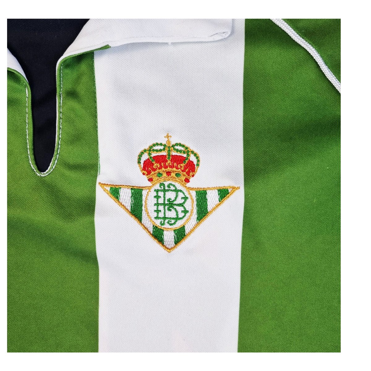 1997/99 Real Betis Home Football Shirt (M) Kappa #19 Denilson - Football Finery - FF202849