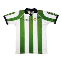 1997/99 Real Betis Home Football Shirt (M) Kappa #19 Denilson - Football Finery - FF202849