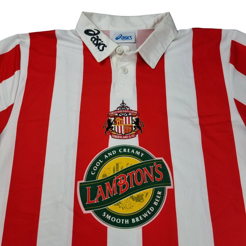 1997/99 Sunderland Home Football Shirt (L) Asics - Football Finery - FF202768