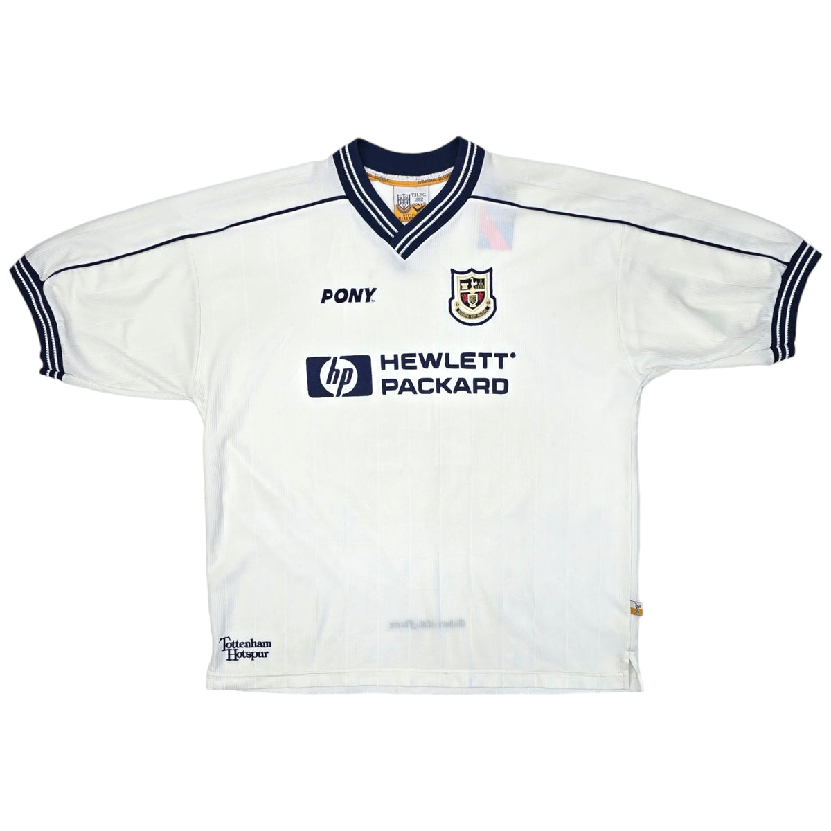 1997/99 Tottenham Hotspur Home Football Shirt (2XL) PONY #14 Ginola - Football Finery - FF203911