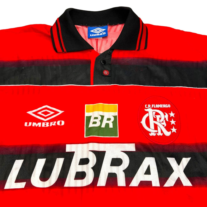 1998 Flamengo Home Football Shirt (L) Umbro - Football Finery - FF203043