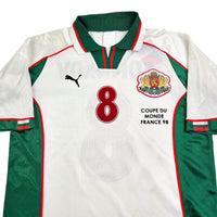 1998/00 Bulgaria Home Football Shirt (L) Puma #8 Stoichkov - Football Finery - FF203714