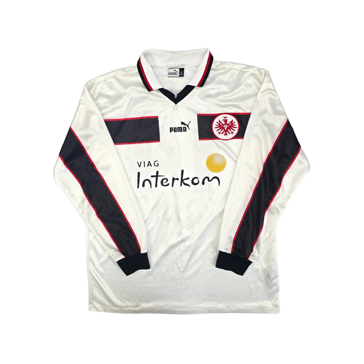 1998/00 Eintracht Frankfurt Away Football Shirt (L) Puma #14 - Football Finery - FF204044