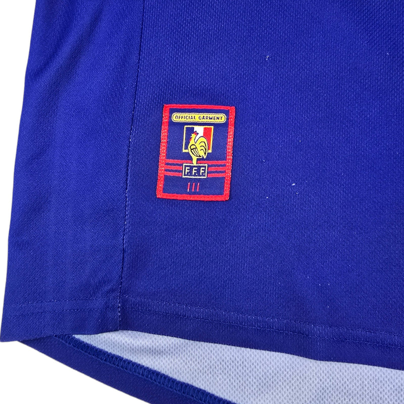 1998/00 France Home Football Shirt (S) Adidas - Football Finery - FF204275