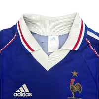 1998/00 France Home Football Shirt (S) Adidas - Football Finery - FF204275