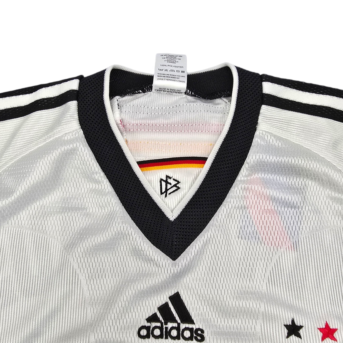 1998/00 Germany Home Football Shirt (L) Adidas #8 Matthaus - Football Finery - FF204483