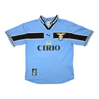 1998/00 Lazio Home Football Shirt (L) Puma #9 Salas - Football Finery - FF203788