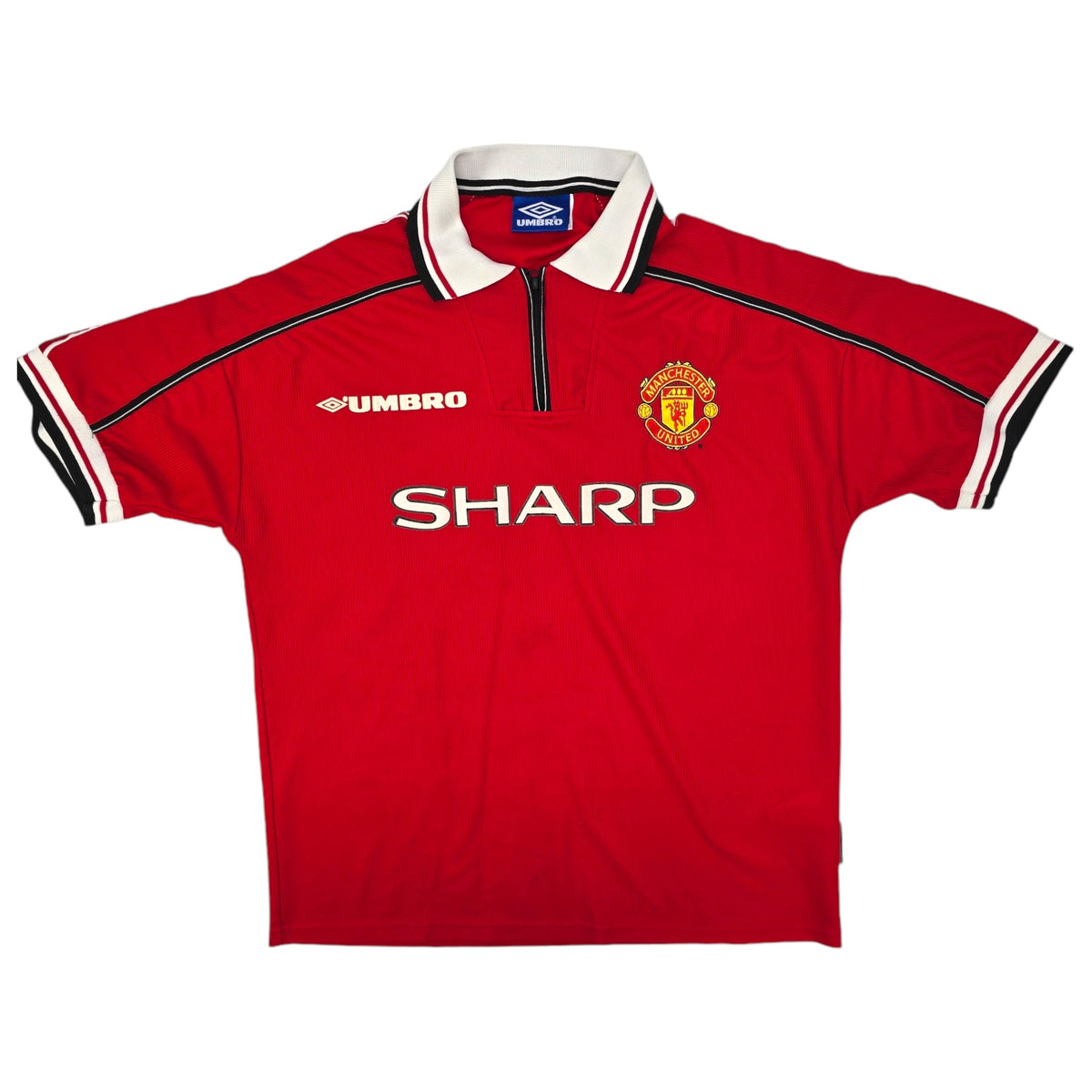 1998/00 Manchester United Home Football Shirt (L) Umbro - Football Finery - FF204217