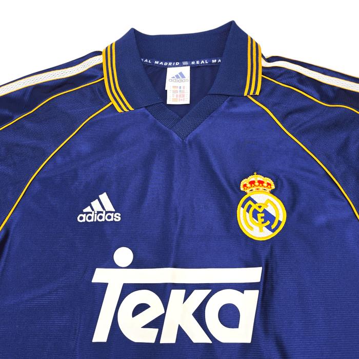 1998/00 Real Madrid Third Football Shirt (S) Adidas - Football Finery - FF300090