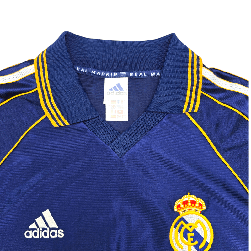 1998/00 Real Madrid Third Football Shirt (S) Adidas - Football Finery - FF300090