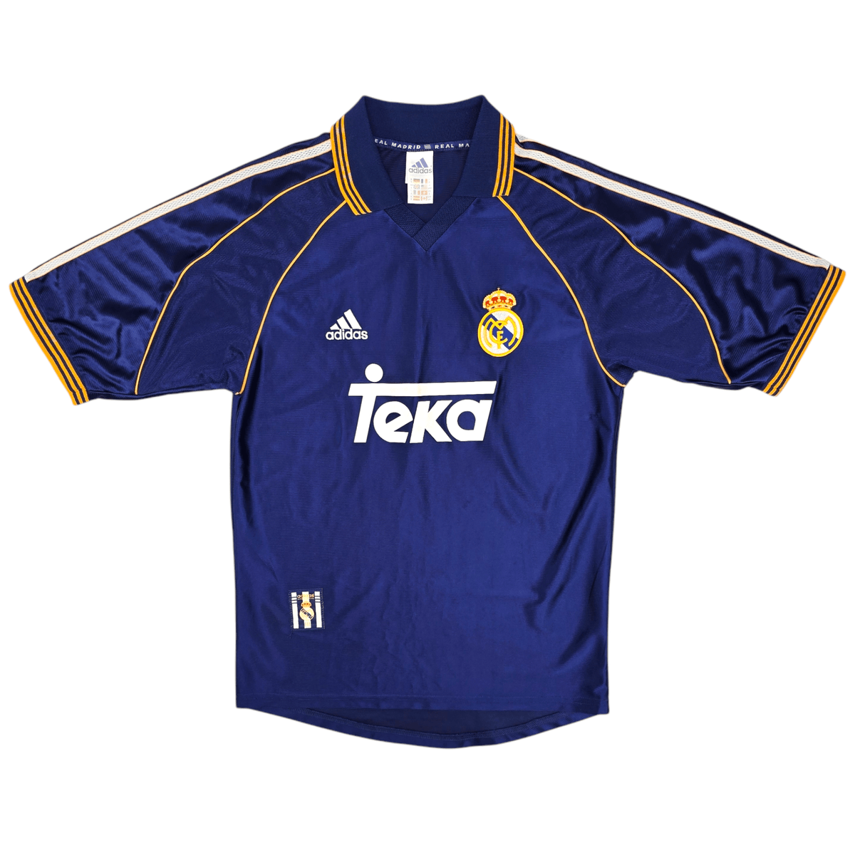 1998/00 Real Madrid Third Football Shirt (S) Adidas - Football Finery - FF300090