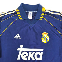 1998/00 Real Madrid Third Football Shirt (XL) Adidas #15 Morientes - Football Finery - FF204288