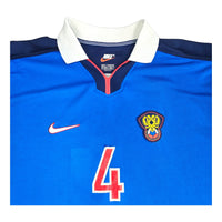 1998/00 Russia Away Football Shirt (L) Nike # 4 - Football Finery - FF202722
