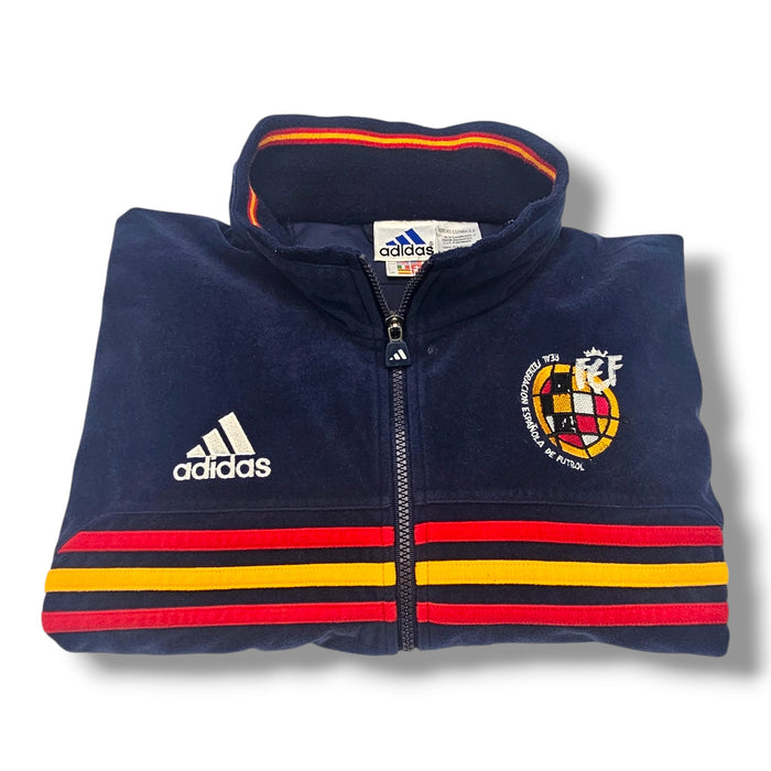 1998/00 Spain Jacket (L) Adidas (Fleece) - Football Finery - FF204468