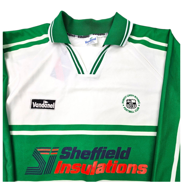 1998/01 Forest Green Rovers Away Football Shirt (2XL) Vandanel - Football Finery - FF203302