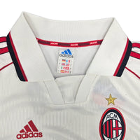 1998/99 AC Milan Away Football Shirt (L) Adidas # 27 Coco - Football Finery - FF202774