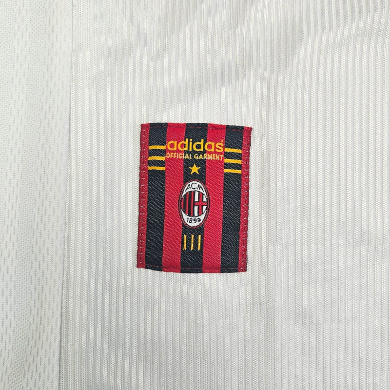 1998/99 AC Milan Away Football Shirt (L) Adidas # 27 Coco - Football Finery - FF202774