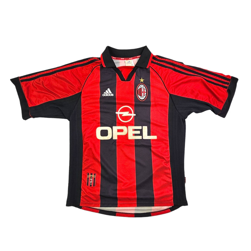 1998/99 AC Milan Home Football Shirt (M) Adidas - Football Finery - FF203603