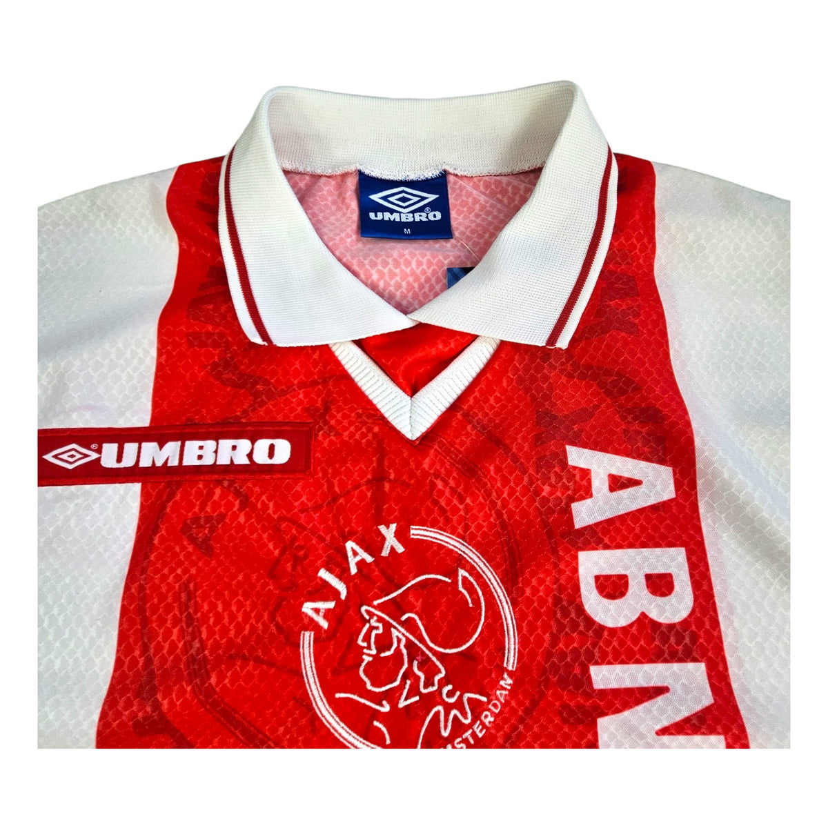 1998/99 Ajax Home Football Shirt (M) Umbro - Football Finery - FF202439