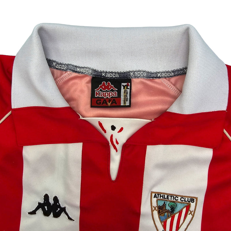 1998/99 Athletic Bilbao Home Football Shirt (XL) Kappa - Football Finery - FF203960