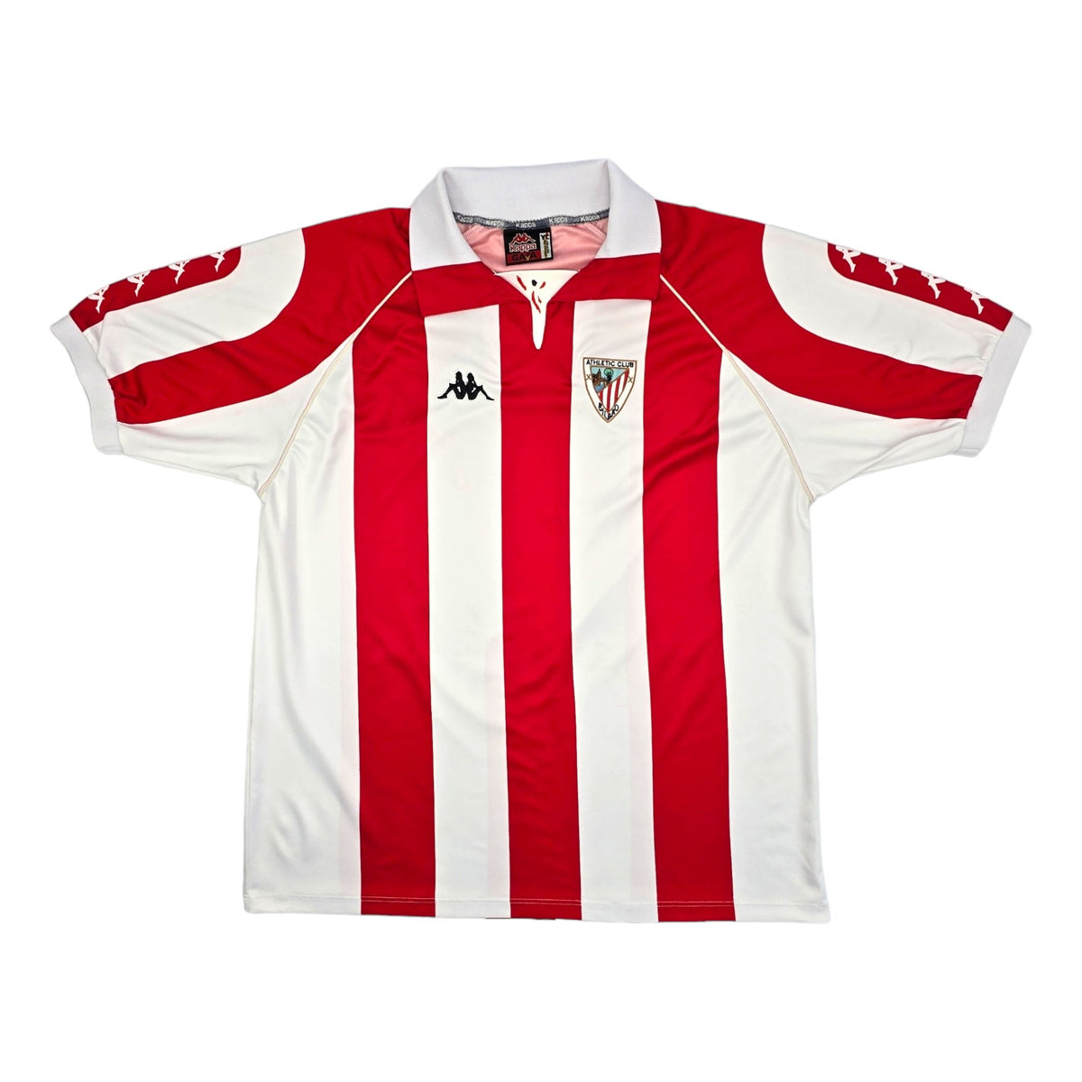 1998/99 Athletic Bilbao Home Football Shirt (XL) Kappa - Football Finery - FF203960