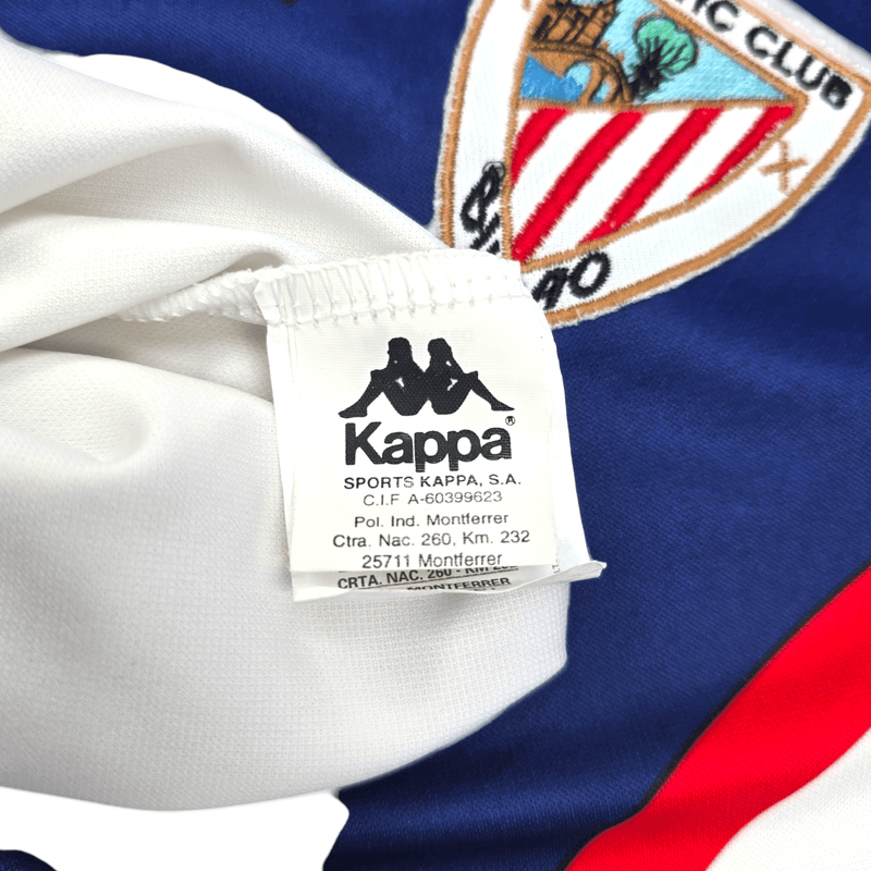 1998/99 Atletico Bilbao Away Football Shirt (M) Kappa #20 Urzaiz - Football Finery - FF204616