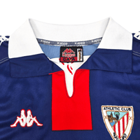 1998/99 Atletico Bilbao Away Football Shirt (M) Kappa #20 Urzaiz - Football Finery - FF204616