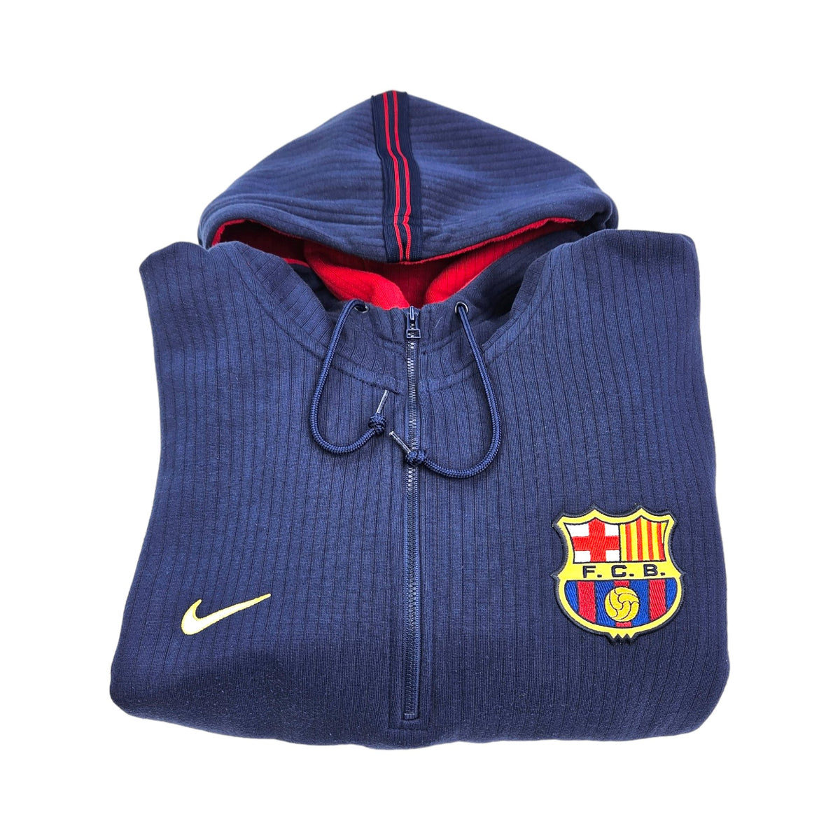 1998/99 Barcelona Hoodie (XL) Nike - Football Finery - FF202822