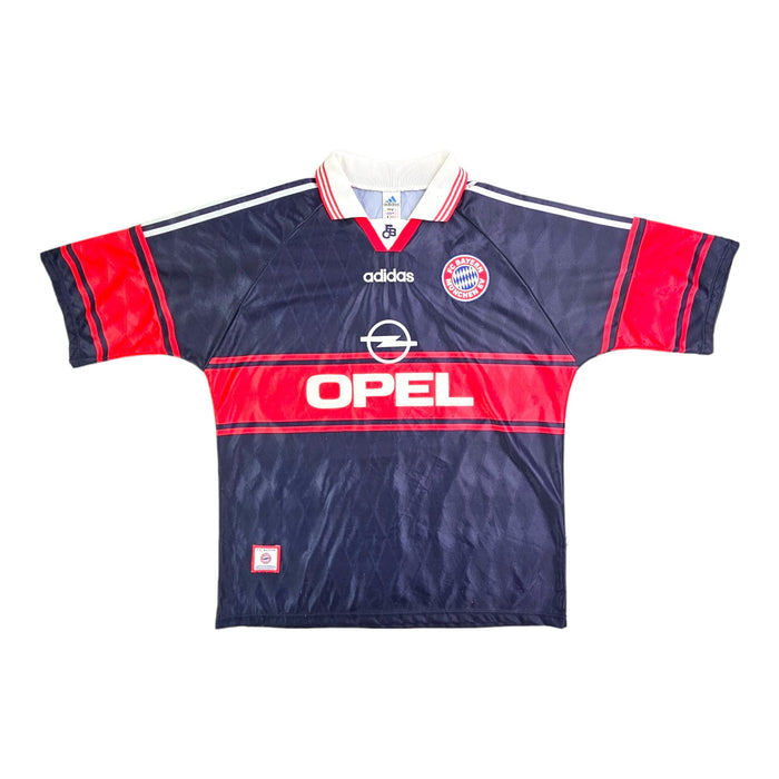 1998/99 Bayern Munich Home Football Shirt (XL) Adidas #5 Helmer - Football Finery - FF203728