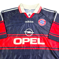 1998/99 Bayern Munich Home Football Shirt (XL) Adidas #5 Helmer - Football Finery - FF203728