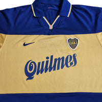 1998/99 Boca Juniors Home Football Shirt (L) Nike - Football Finery - FF202602