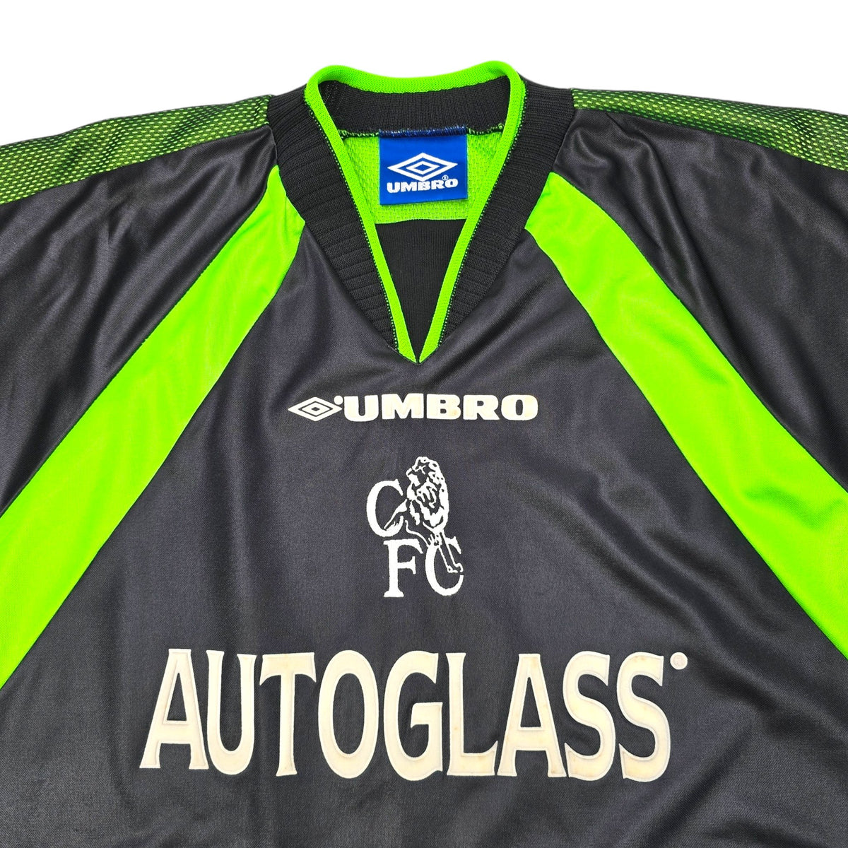 1998/99 Chelsea Goal Keeper Football Shirt (XL) #1 De Goey - Football Finery - FF203848