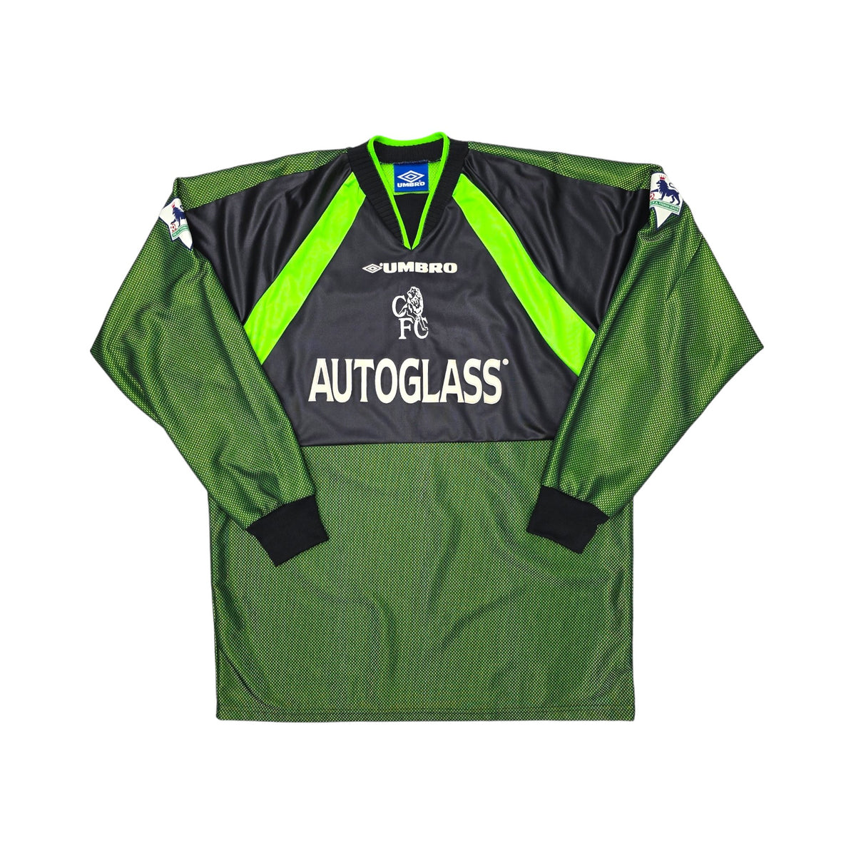 1998/99 Chelsea Goal Keeper Football Shirt (XL) #1 De Goey - Football Finery - FF203848