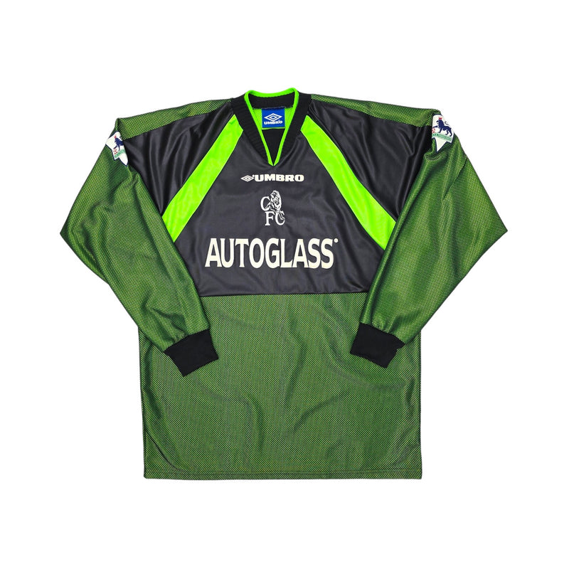 1998/99 Chelsea Goal Keeper Football Shirt (XL) #1 De Goey - Football Finery - FF203848