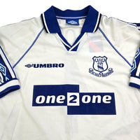 1998/99 Everton Away Football Shirt (XL) Umbro #4 Dacourt - Football Finery - FF203625