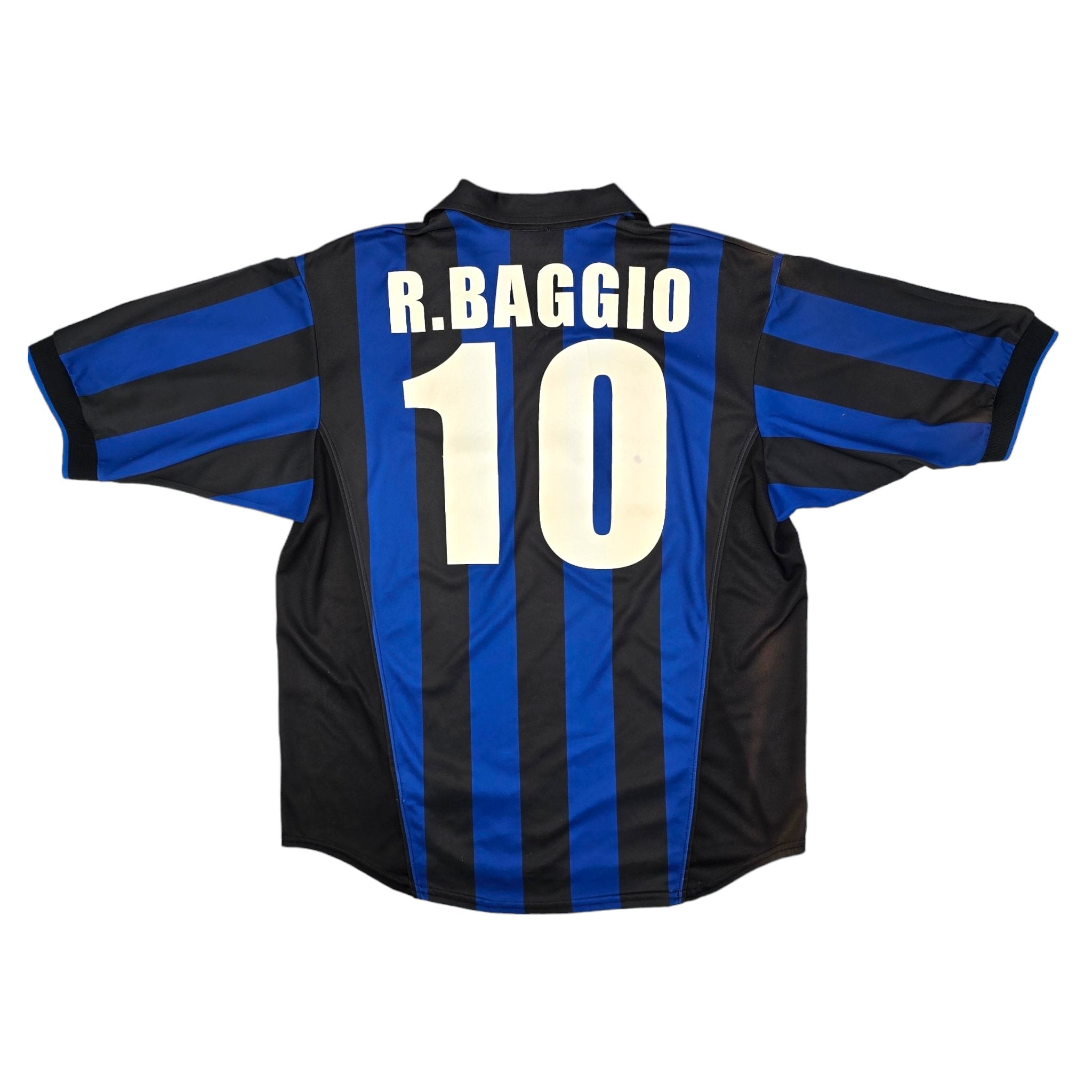 1998/99 Inter Milan Home Football Shirt (M) Nike #10 Baggio – Football  Finery