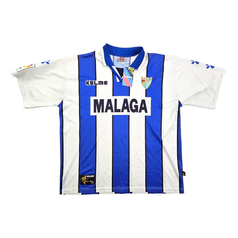 1998/99 Malaga Home Football Shirt (L) Kelme - Football Finery - FF202679